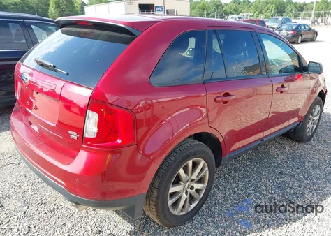 2014 Ford Edge Sel z USA, uszkodzony, nr VIN 2FMDK4JC4EBA04095